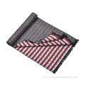 Plaid Tassel Scarf for Men